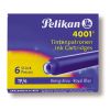 Pelikan 4001 TP/6 Inktpatronen Koningsblauw 6 stuks