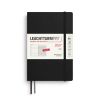 Leuchtturm1917 Agenda 2027 Weekplanner + Notities Paperback B6+ Softcover Black
