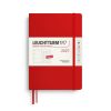 Leuchtturm1917 Agenda 2027 Weekplanner + Notities Dotted Medium A5 Cherry