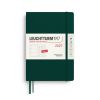 Leuchtturm1917 Agenda 2027 Weekplanner + Notities Dotted Medium A5 Forest Green