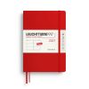 Leuchtturm1917 Agenda 2027 Weekplanner Medium Cherry