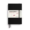 Leuchtturm1917 Agenda 2027 Weekplanner Paperback B6 Black