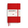 Leuchtturm1917 Agenda 2027 Weekplanner Paperback B6 Cherry