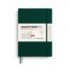 Leuchtturm1917 Agenda 2027 Maandplanner + Notebook Composition B5 Softcover Forest Green
