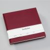 Semikolon Guestbook Burgundy