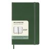 Moleskine Pocket Agenda 2027 Wekelijkse Planner met Notitiepagina Mirtegroene Harde Kaft