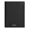Hugo Boss Portefeuille Classic Grained Black met flap en muntvak