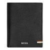 Hugo Boss Portefeuille Iconic Black met flap en muntvak
