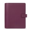 Filofax Camden A5 Plum