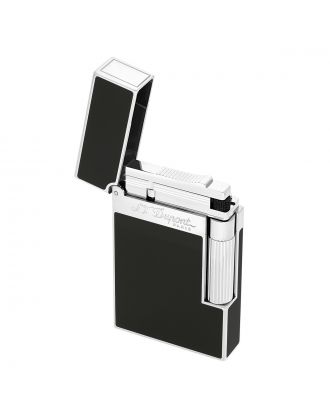 S.T. Dupont Ligne 2 Black Lacquer met Palladium Aansteker