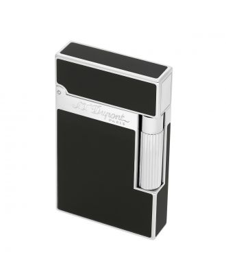 S.T. Dupont Ligne 2 Black Lacquer met Palladium Aansteker