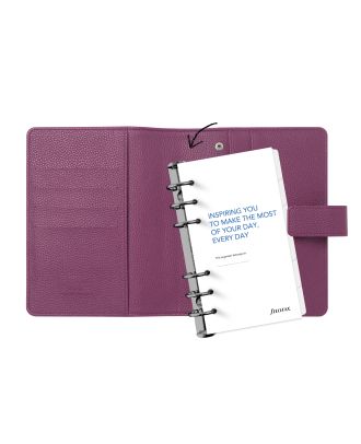 Filofax Camden Personal Plum