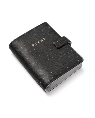 Filofax Moonlight Pocket Black