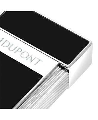 S.T. Dupont Biggy Black Lacquer and Chrome Aansteker