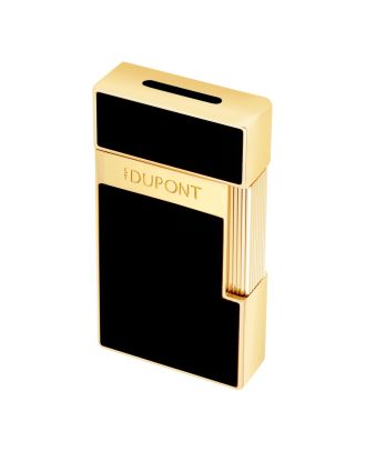 S.T. Dupont Biggy Black Lacquer and Gold Aansteker