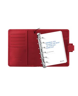 Filofax Metropol Pocket Organiser Rood