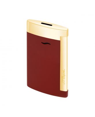 S.T. Dupont Slim 7 Aansteker Lotus Red en Goud