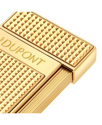S.T. Dupont Slimmy Diamond-Point Gold Aansteker