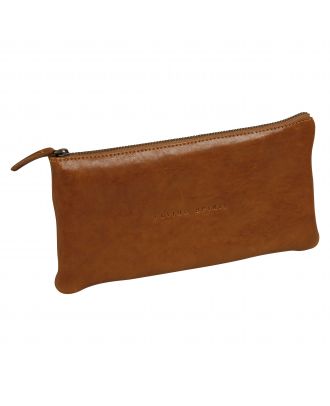 Flying Spirit Brown Flat Pencil Case