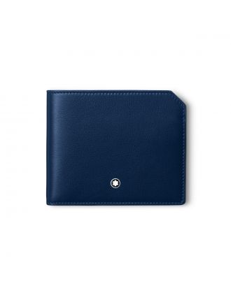 Montblanc Meisterstück Selection Soft Portefeuille 6cc Blue