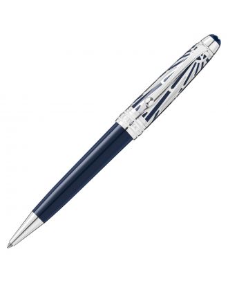 Montblanc Meisterstück The Origin Collection Doué Midsize Blue Balpen