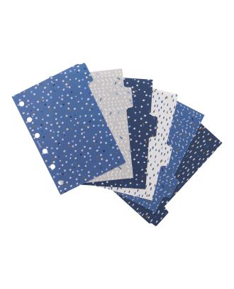 Filofax Vulling Pocket Bladwijzers Indigo