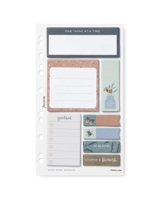 Filofax Sticky Notes Botanical