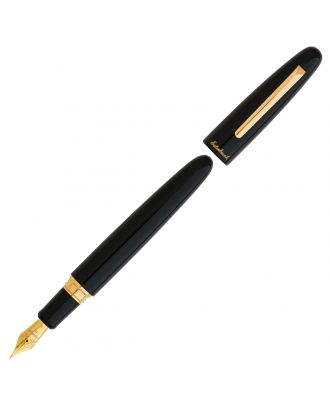 Esterbrook Estie Ebony Gold Trim Oversized Fountain Pen