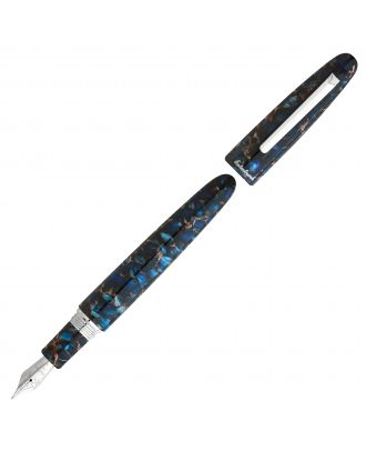 Esterbrook Estie Nouveau Blue Palladium Trim Oversized Fountain Pen