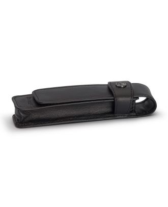 Kaweco Black Leather Flap Pouch for 1 Pen