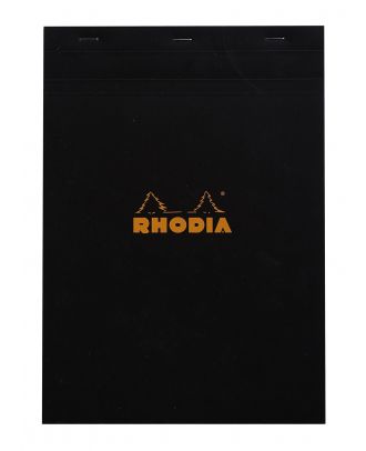 Rhodia Notitieblok A4 No. 18 Blanko Zwart