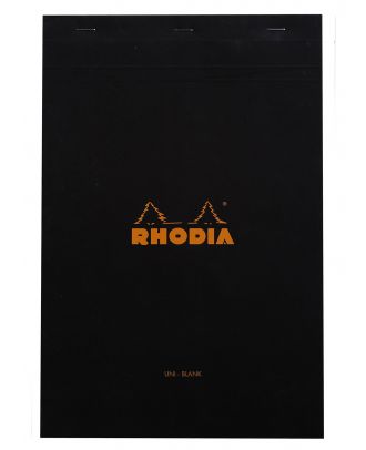 Rhodia Notitieblok A4+ No. 19 Geruit Zwart