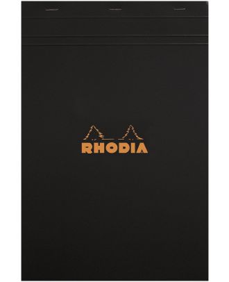 Rhodia Notitieblok A4+ No. 19 Gelijnd Zwart