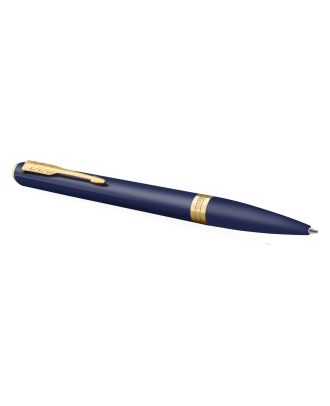 Parker Meridian Blue Gold Trim Balpen