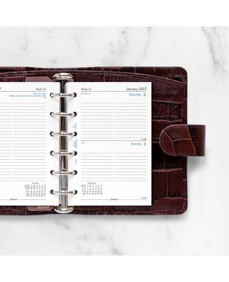 Filofax Pocket Vulling 1 Dag op 1 Pagina 2027