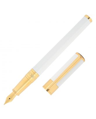 S.T. Dupont D-Initial White Vulpen