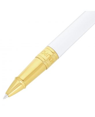 S.T. Dupont D-Initial White Roller