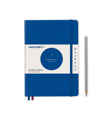Leuchtturm1917 Notitieboek Medium Bauhaus Edition Black Dotted