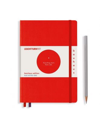 Leuchtturm1917 Notitieboek Medium Bauhaus Edition Black Dotted