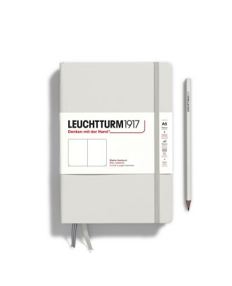Leuchtturm1917 Notebook Medium Natural Colors Light Grey Plain