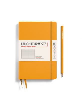 Leuchtturm1917 Notitieboek Slim B6+ Paperback Hardcover Rising Sun Gelijnd