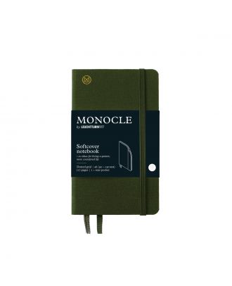 Monocle by Leuchtturm1917 Notitieboek A6 Hardcover Olive Dotted