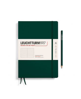 Leuchtturm1917 Notitieboek Composition B5 Hardcover Forest Green Dotted