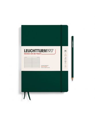 Leuchtturm1917 Notitieboek Composition B5 Hardcover Forest Green Gelijnd