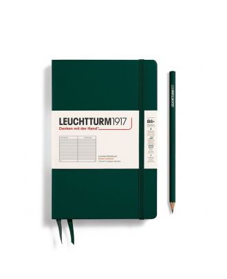 Leuchtturm1917 Notitieboek Slim B6+ Paperback Hardcover Mint Green Gelijnd