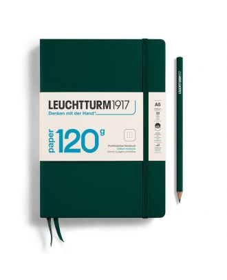 Leuchtturm1917 120G Edition Notitieboek Medium Forest Green Blanco