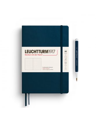 Leuchtturm1917 Notitieboek Medium Deep Sea Dotted