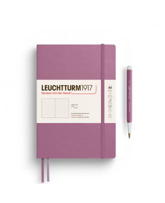 Leuchtturm1917 Notitieboek Medium Softcover Dusty Rose Dotted