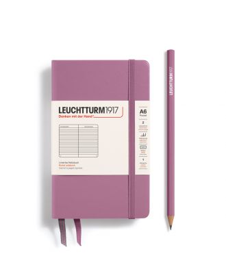 Leuchtturm1917 Notitieboek Pocket Dusty Rose Gelijnd
