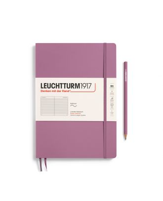 Leuchtturm1917 Notitieboek Composition B5 Soft Cover Dusty Rose Gelijnd